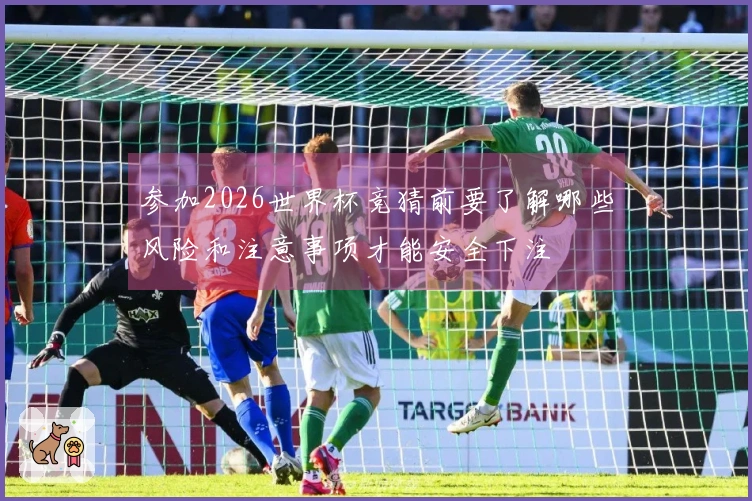 参加2026世界杯竞猜前要了解哪些风险和注意事项才能安全下注