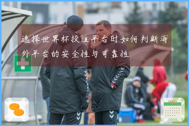 选择世界杯投注平台时如何判断海外平台的安全性与可靠性